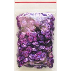 Cekiny brokatowe 10g: ciemny fiolet