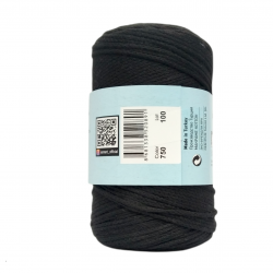 Sznurek YarnArt Macrame Cotton- 750- czarny