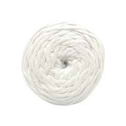 Sznurek YarnArt Macrame Cotton- 751- biały