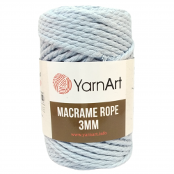 Sznurek YarnArt Macrame Rope 3mm- 760- błękit