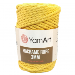 Sznurek YarnArt Macrame Rope 3mm- 764- złoto