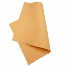 Filc 1mm, wełna/wiskoza, 20x30 cm- cielisty