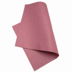 Filc 1mm, wełna, szer.180cm, 0.1mb- Stary róż