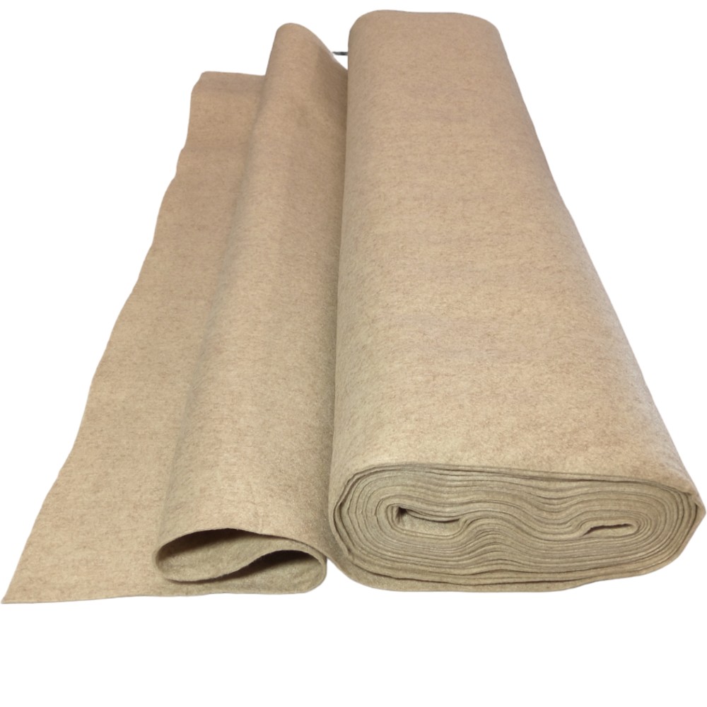 Filc 2mm, poliester, szerokość 100cm- antracyt melanż