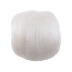 Wełna, czesanka polska, 10g- biały