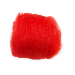 Wełna, czesanka polska, 10g- czerwony