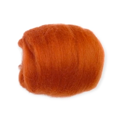 Wełna, czesanka polska, 10g- toffi