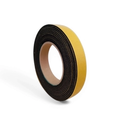 Taśma filcowa samoprzylepna 2mm, szer. 30mm- Czarny 5m