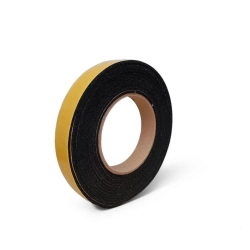 Taśma filcowa samoprzylepna 2mm, szer. 30mm- Czarny 5m
