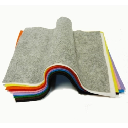Filc 1mm poliestrowy 20x30cm- zestaw 10szt
