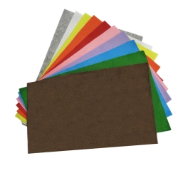 Filc 1mm poliestrowy 20x30cm- zestaw 10szt